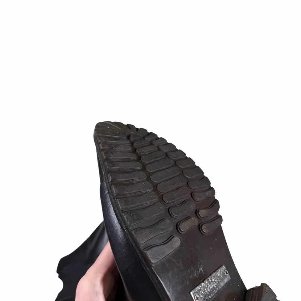Bally Made in Italy Men's Leather Zip Chelsea‎ Ankle Boots Men's 7.5 M Black